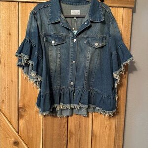 Hayden Short Sleeved Denim Jacket M/L